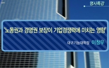 노동권과 경영권 보장이 기업경쟁력에 미치는영향